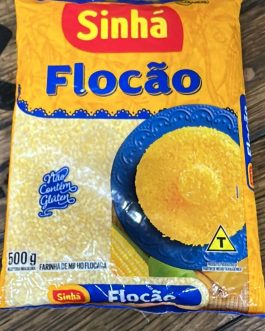 Sinha Flocao Pre-cooked Corn Flour 500g