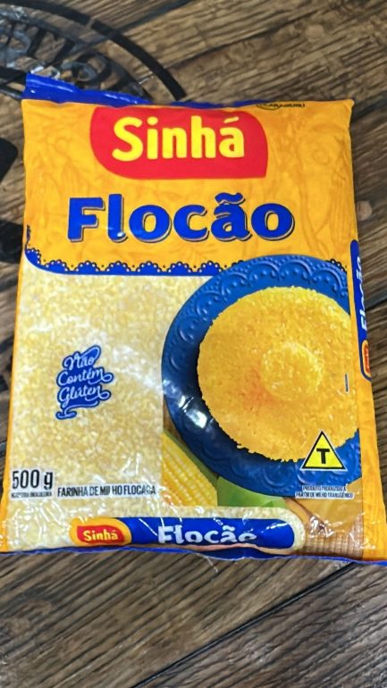 Sinha Flocao Pre-cooked Corn Flour 500g