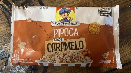 Da Terrinha Microwave Popcorn Caramel Flavour 85g