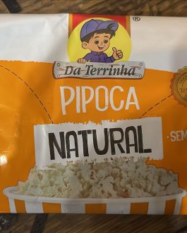 Da Terrinha Microwave Popcorn Natural Flavour, No Salt 85g