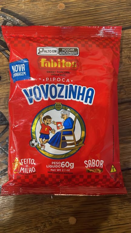 Vovozinha Sweet Popcorn 60g
