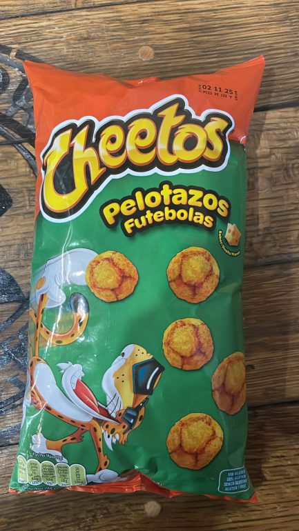 Cheetos Pelotazos Futebolas Cheese Flavour, 130 g