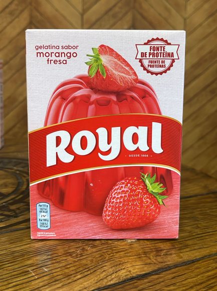 Royal Strawberry Flavoured Gelatine Powder