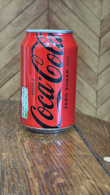 Coca Cola Zero Can