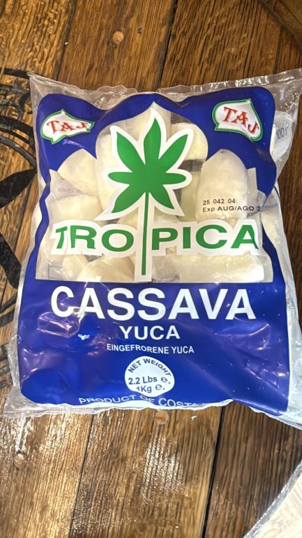 Tropica Frozen Cassava 1kg