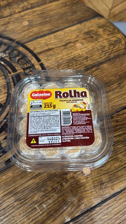 Gulosinha Peanut Paçoca 215g