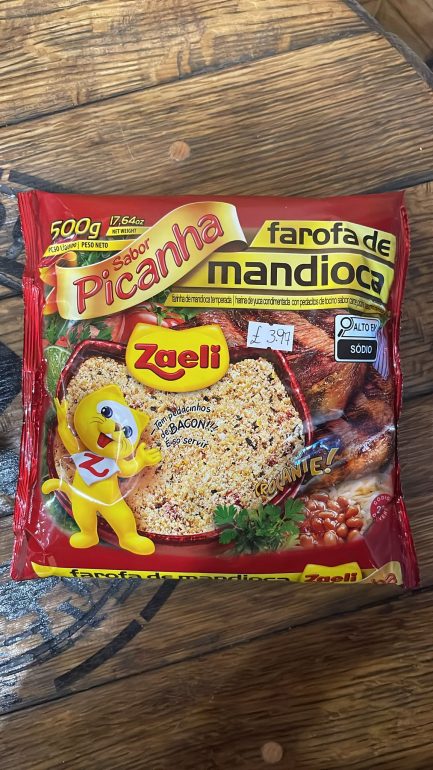Zaeli Picanha-Flavured Cassava Farofa 500g