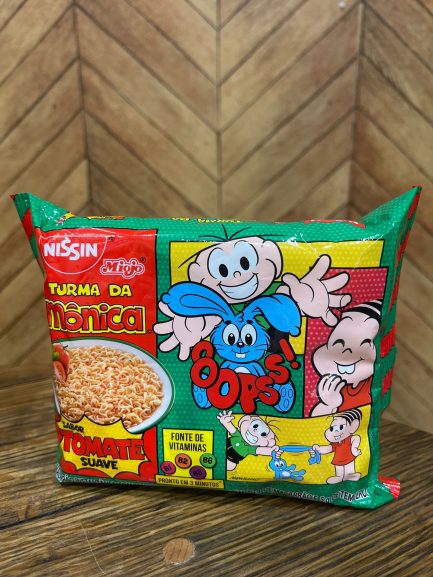Nissin Turma da Monica Instant Noodles Tomato Flavour 85g
