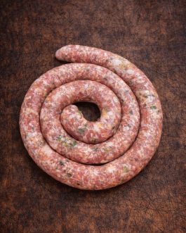 Linguiça de porco com pimenta