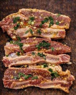 Costela bovina temperada( prime ribs marinated )